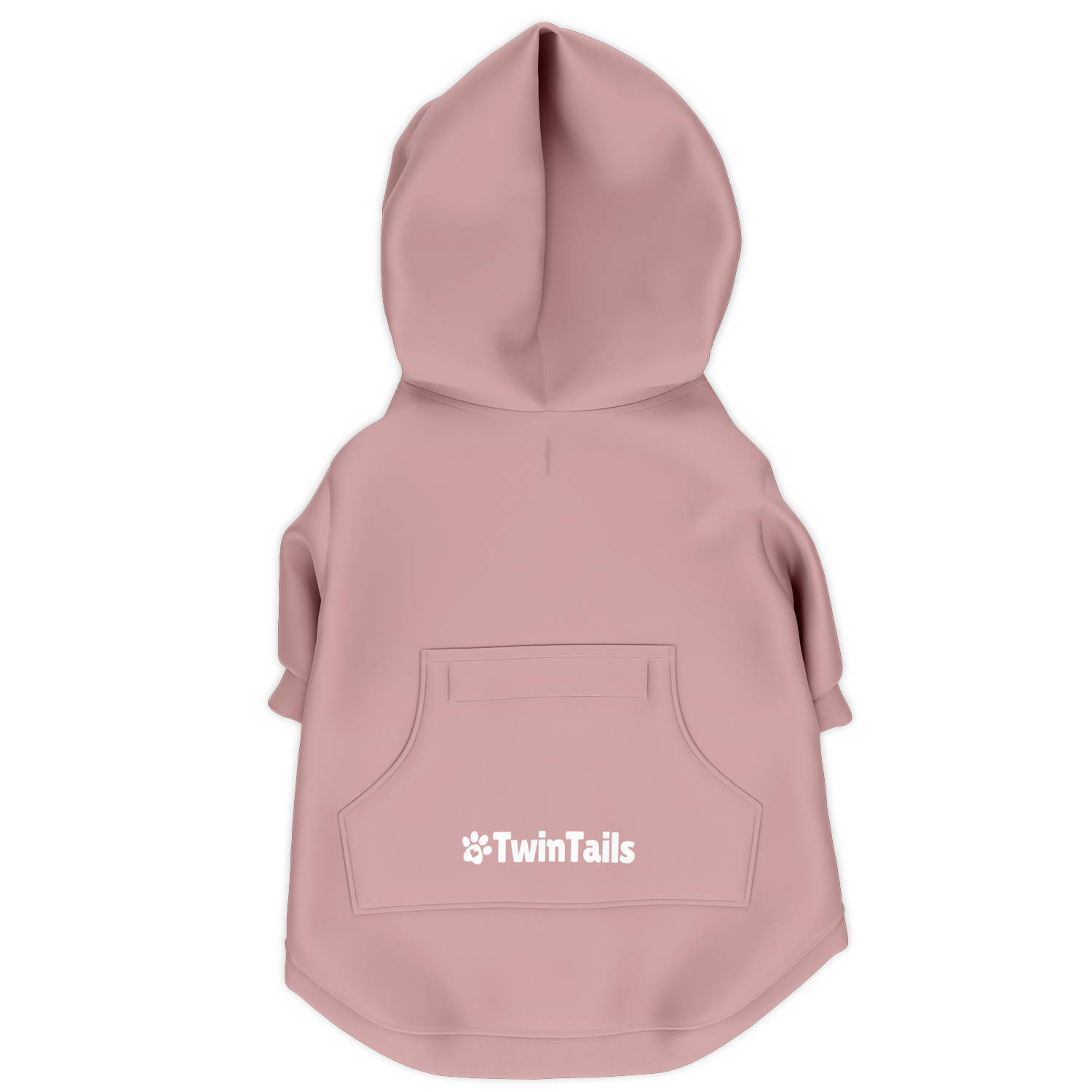 Dusty Rose Mensch-Hund Kapuzenpullover Set  Mensch-Hund Kapuzenpullover Set TwinTails