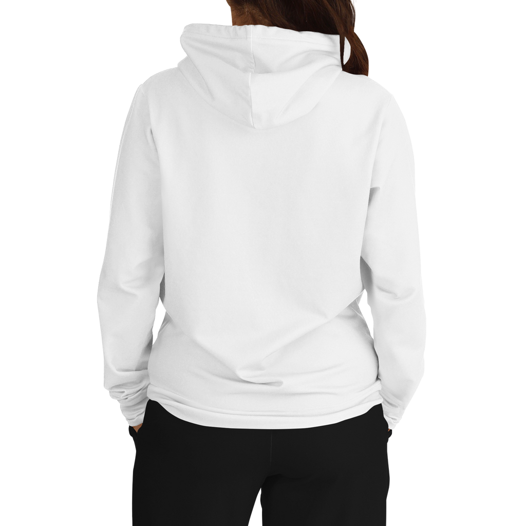 White Necktie Kapuzenpullover - Unisex  Athletic Hoodie - AOP TwinTails