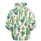 Kaktus Muster Kapuzenpullover - Unisex  Kapuzenpullover - Unisex TwinTails