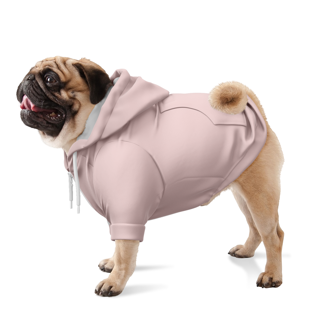 Blush Beige Hund Kapuzenpullover  Hund Kapuzenpullover TwinTails
