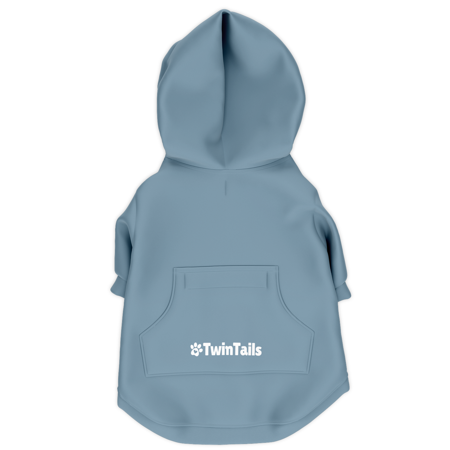 Washed Denim Mensch-Hund Kapuzenpullover Set  Mensch-Hund Kapuzenpullover Set TwinTails