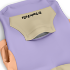 Dusty Lavender Mensch-Hund Kapuzenpullover Set  Dusty Lavender Mensch-Hund Kapuzenpullover Set TwinTails