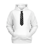 White Necktie Mensch-Hund Kapuzenpullover Set  Mensch-Hund Kapuzenpullover Set TwinTails