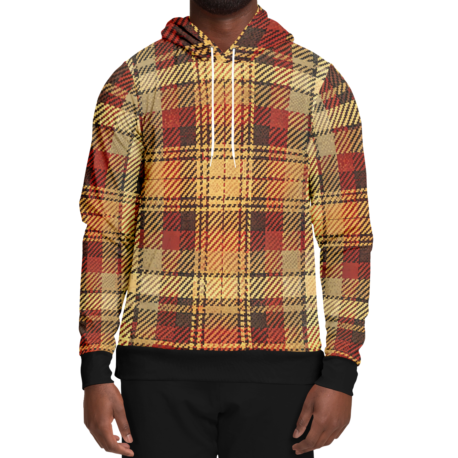 Herbstkaro Kapuzenpullover - Unisex  Herbstkaro Kapuzenpullover - Unisex TwinTails