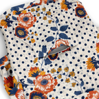 Flower Dots Pattern Hund Kapuzenpullover  Hund Kapuzenpullover TwinTails