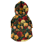 Floral Muster Mensch-Hund Kapuzenpullover Set  Mensch-Hund Kapuzenpullover Set TwinTails