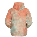 Samt Orange Kapuzenpullover - Unisex  Athletic Hoodie - AOP TwinTails