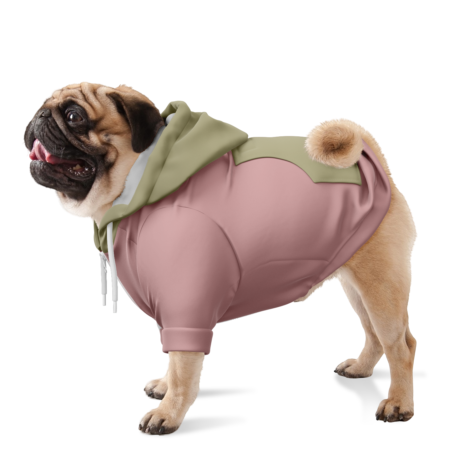 Botanic Blush Hund Kapuzenpullover  Hund Kapuzenpullover TwinTails