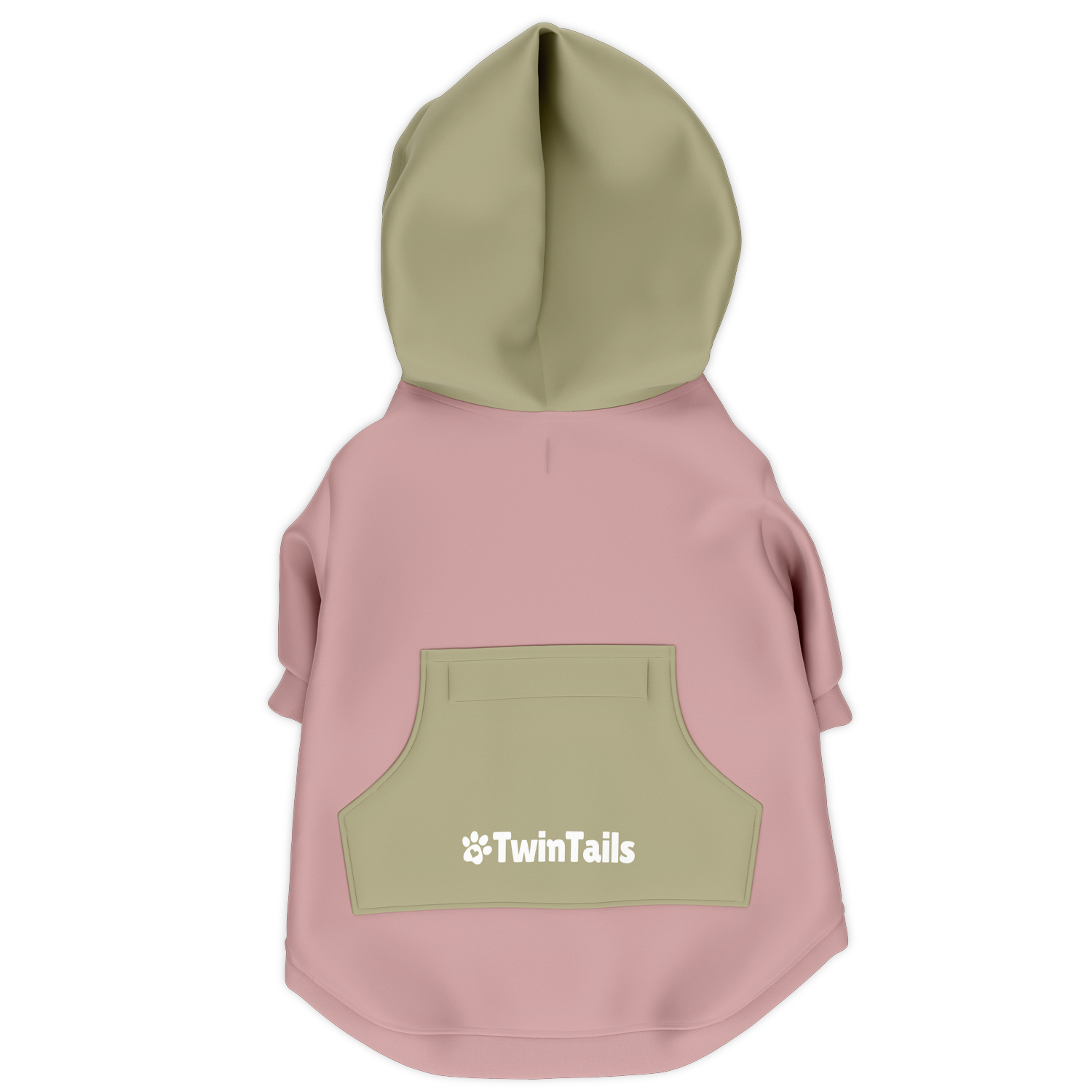 Botanic Blush Mensch-Hund Kapuzenpullover Set  Mensch-Hund Kapuzenpullover Set TwinTails