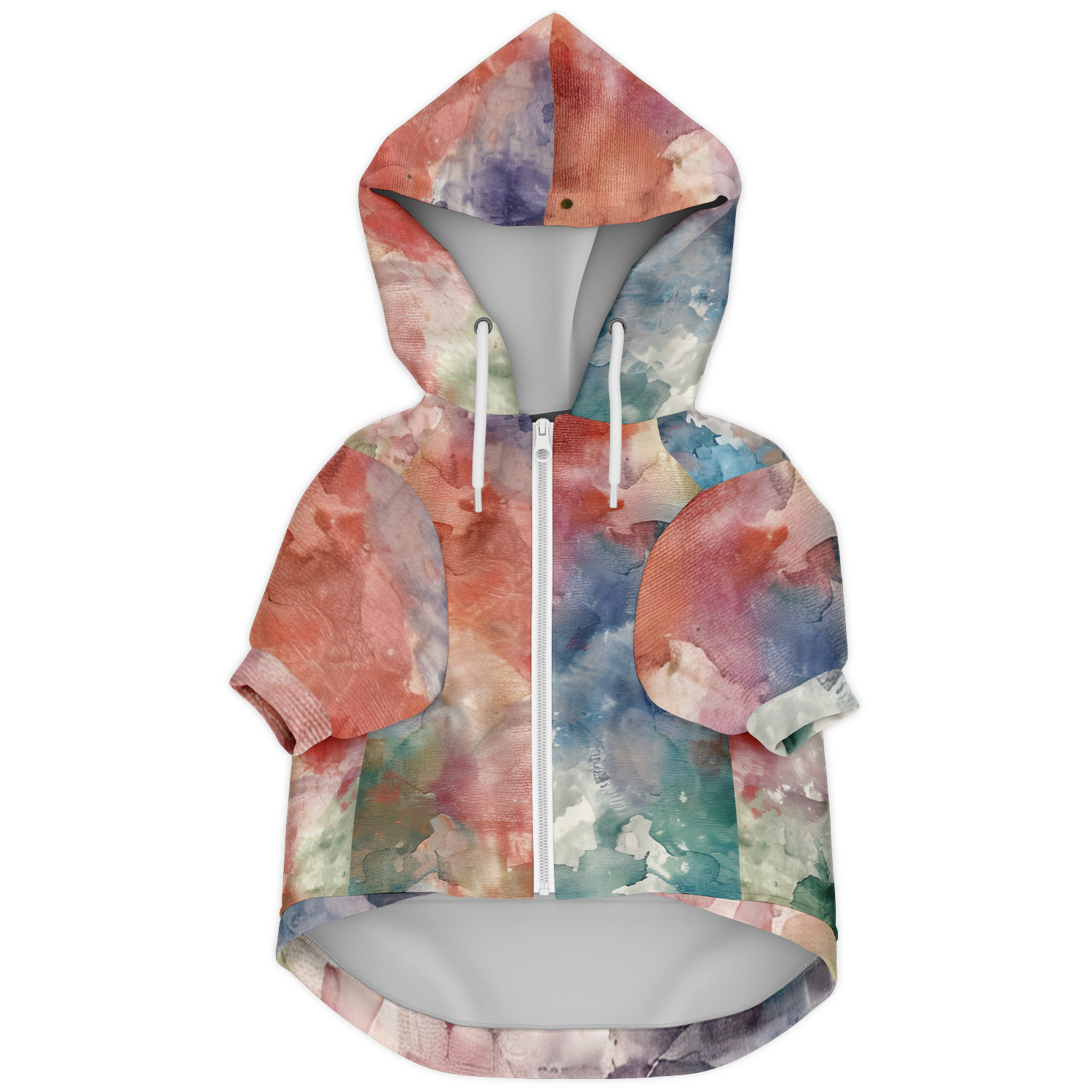 Samt Orange Hund Kapuzenpullover  Hund Kapuzenpullover TwinTails