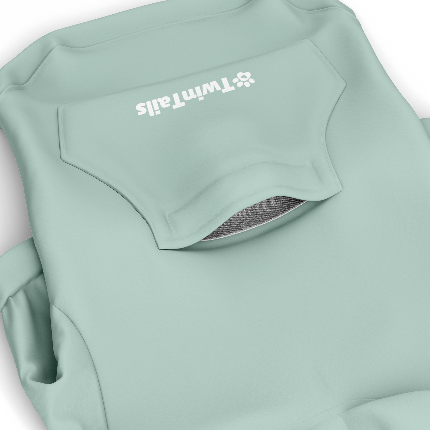 Dusty Mint Mensch-Hund Kapuzenpullover Set  Mensch-Hund Kapuzenpullover Set TwinTails