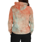 Samt Orange Kapuzenpullover - Unisex  Athletic Hoodie - AOP TwinTails