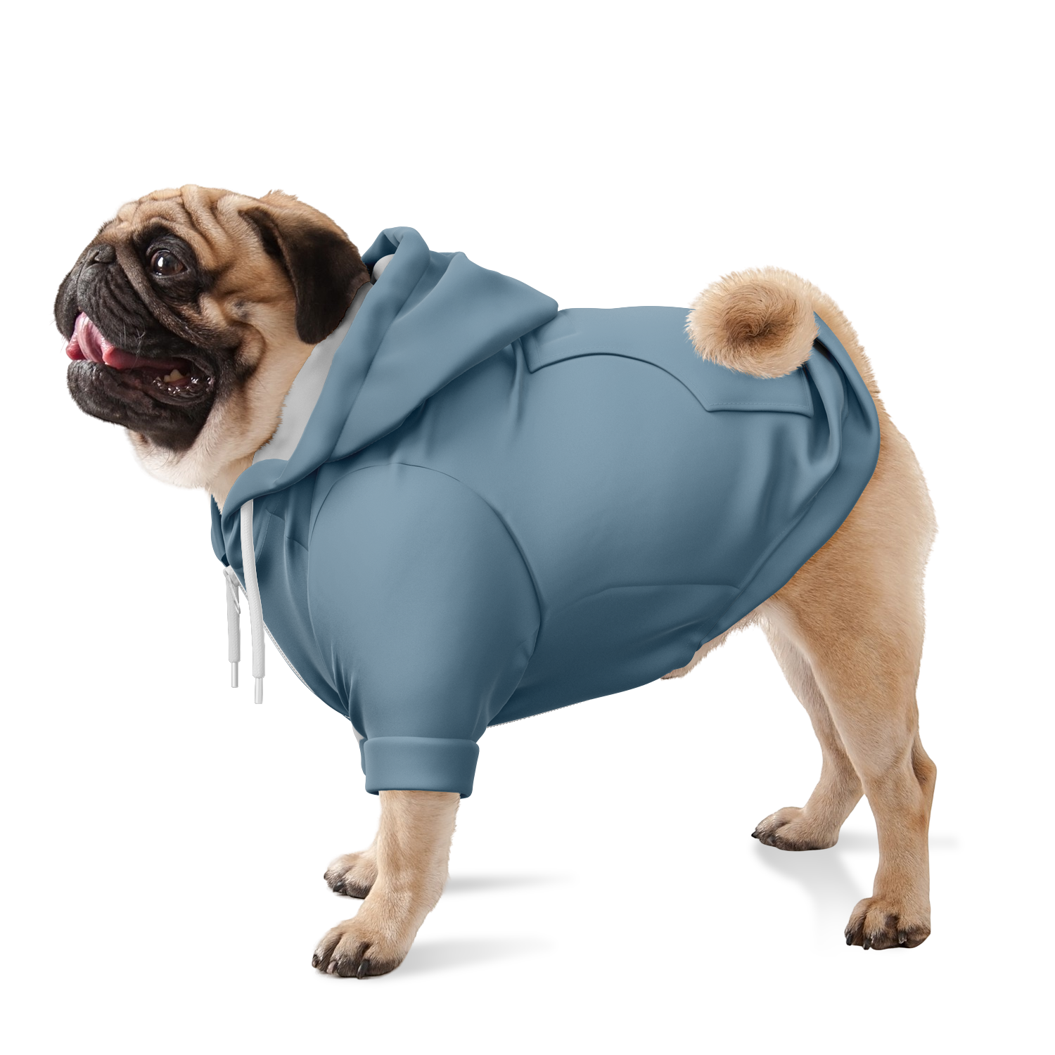 Washed Denim Hund Kapuzenpullover  Hund Kapuzenpullover TwinTails