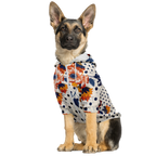 Flower Dots Pattern Hund Kapuzenpullover  Hund Kapuzenpullover TwinTails