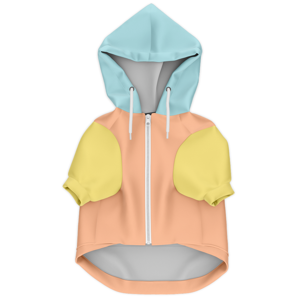 Creamy Sorbet Mensch-Hund Kapuzenpullover Set  Mensch-Hund Kapuzenpullover Set TwinTails