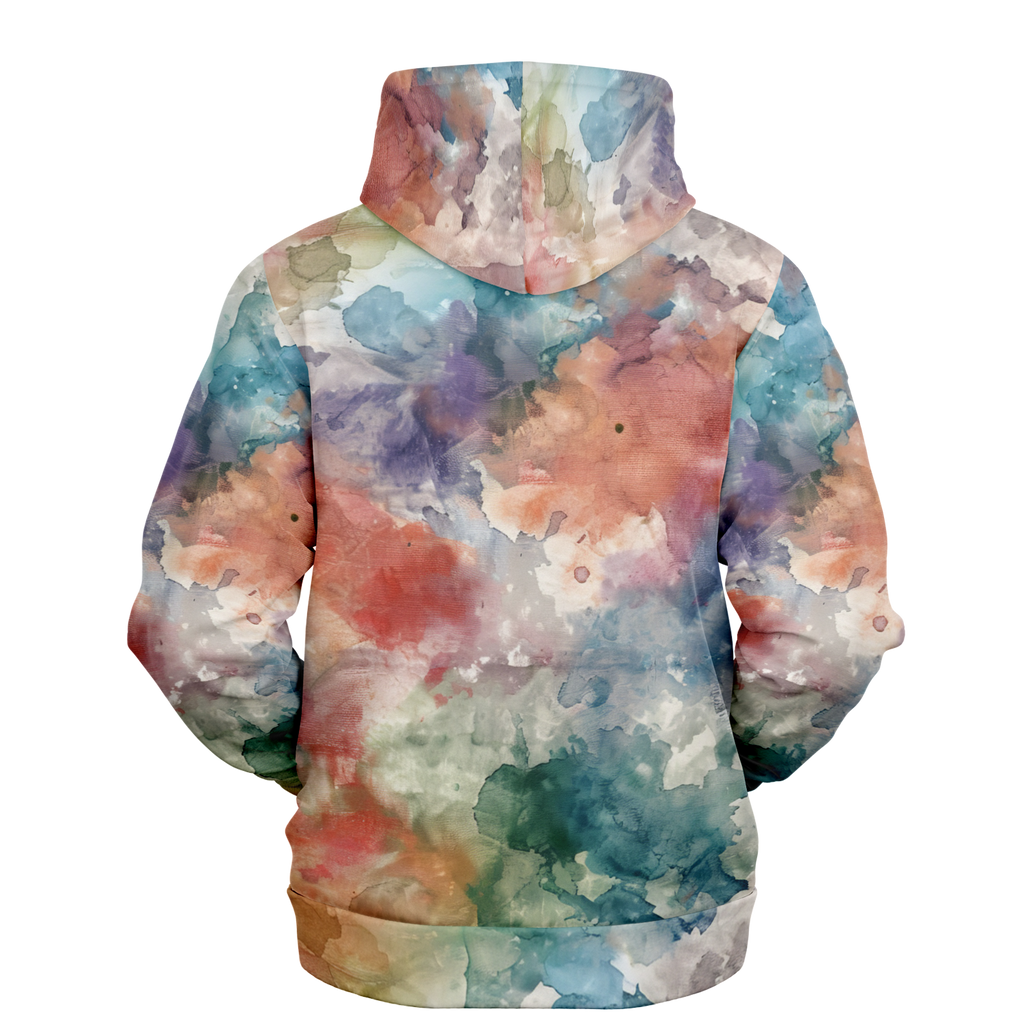 Samt Orange Kapuzenpullover - Unisex copy  Athletic Hoodie - AOP TwinTails