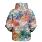 Samt Orange Kapuzenpullover - Unisex copy  Athletic Hoodie - AOP TwinTails