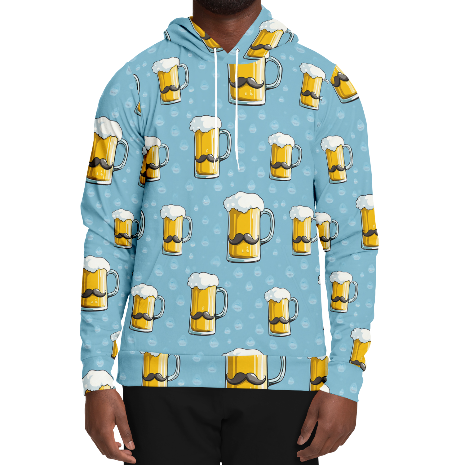 Bier Mustache Kapuzenpullover - Unisex  Bier Mustache Kapuzenpullover - Unisex TwinTails