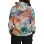 Samt Orange Kapuzenpullover - Unisex copy  Athletic Hoodie - AOP TwinTails