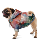 Samt Orange Hund Kapuzenpullover  Hund Kapuzenpullover TwinTails