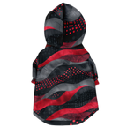 Red Dots Hund Kapuzenpullover  Hund Kapuzenpullover TwinTails
